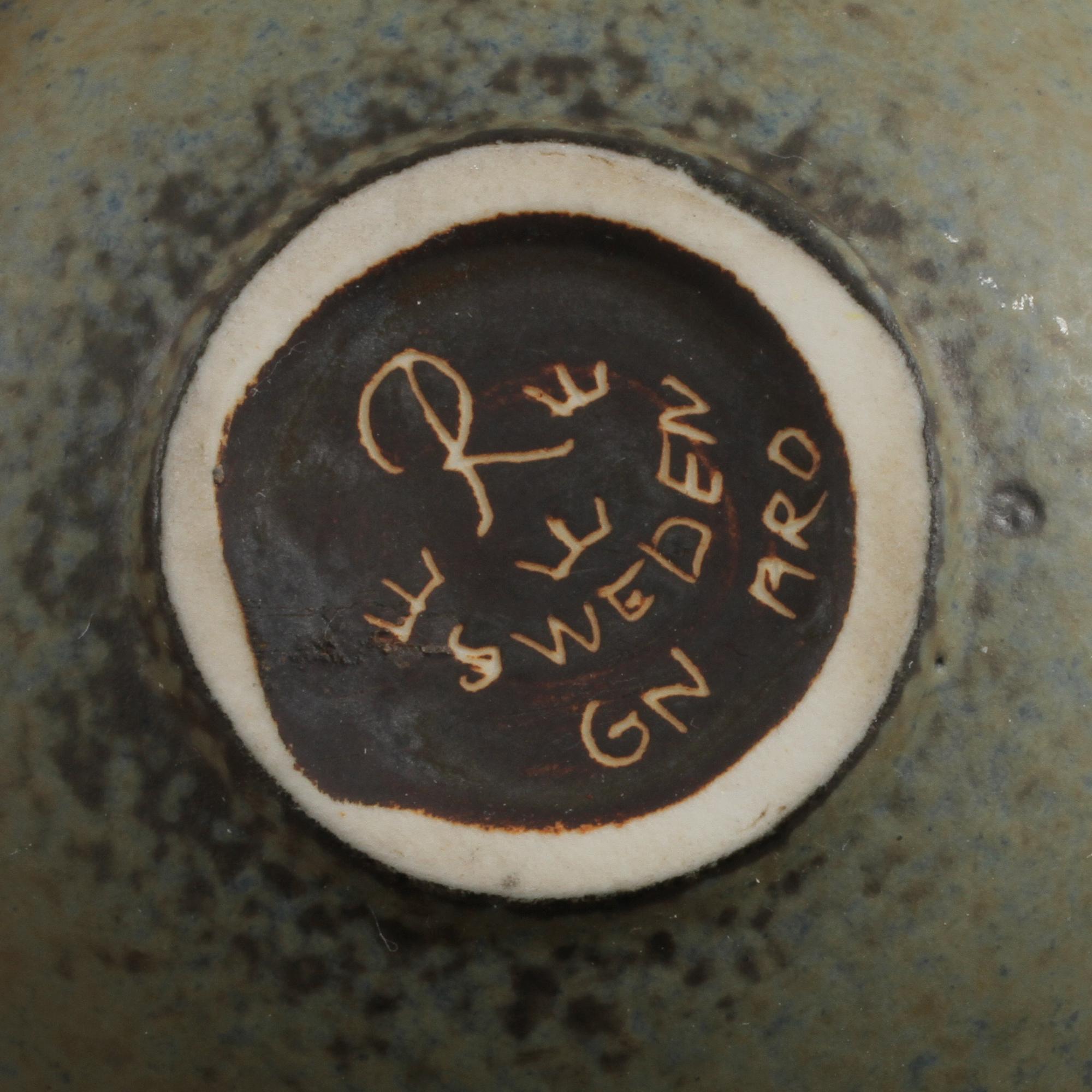 PARTI STENGODS, 3 delar, Gunnar Nylund, Rörstrand, 1900-talets andra hälft.