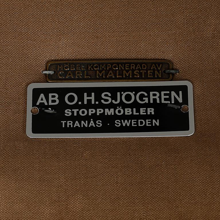 FÅTÖLJ, "Vår Fru", Carl Malmsten, 1900-talets andra hälft.
