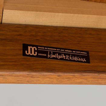 A pair of armchairs by Karl Erik Ekselius, JOC, Vetlanda, 20th century.