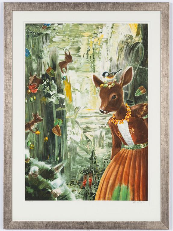 Ernst Billgren, "Äggvakt" – Ur portföljen "Vid vägens slut".