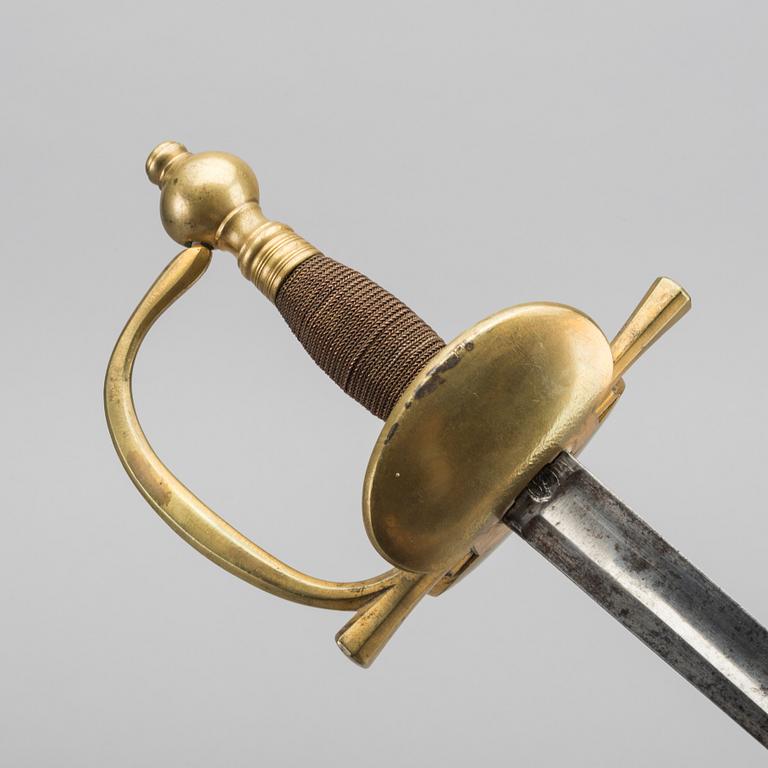 A late 18th Century Central European officer's sword.