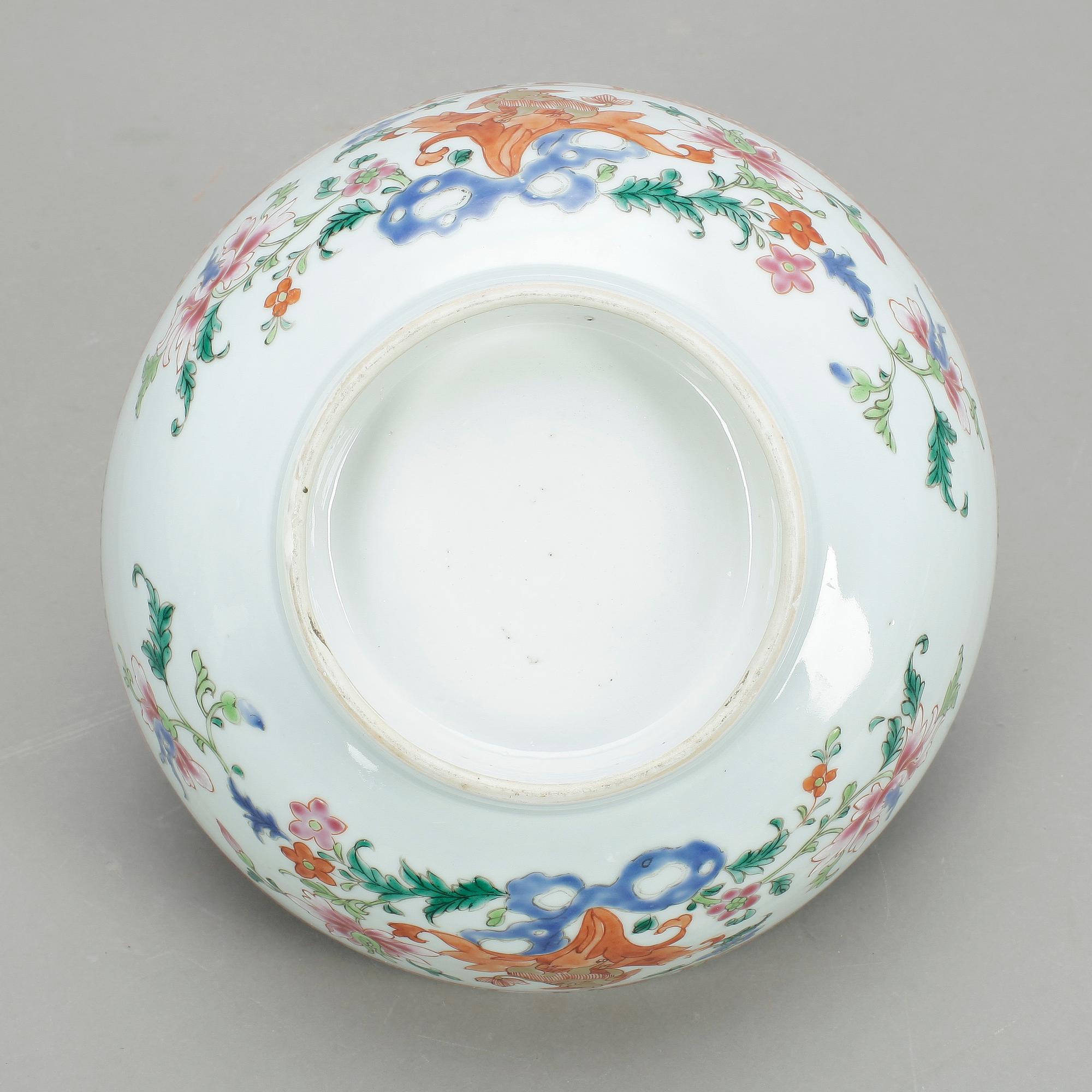 SKÅL, porslin, Kina, Qianlong, 1700-tal.