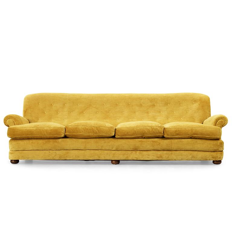 Josef Frank, soffa, modell 568, Firma Svenskt Tenn 1940-50-tal.