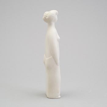 STIG LINDBERG, a parian figurine, Gustavsberg 1970s.