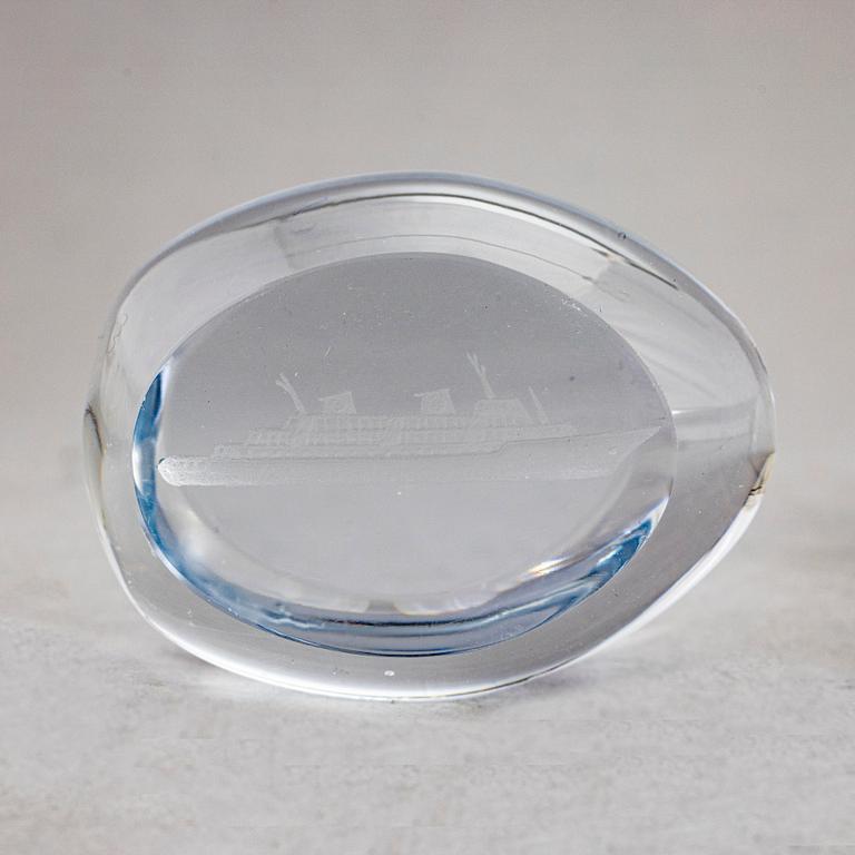 A collection of items from The Swedish America Line.