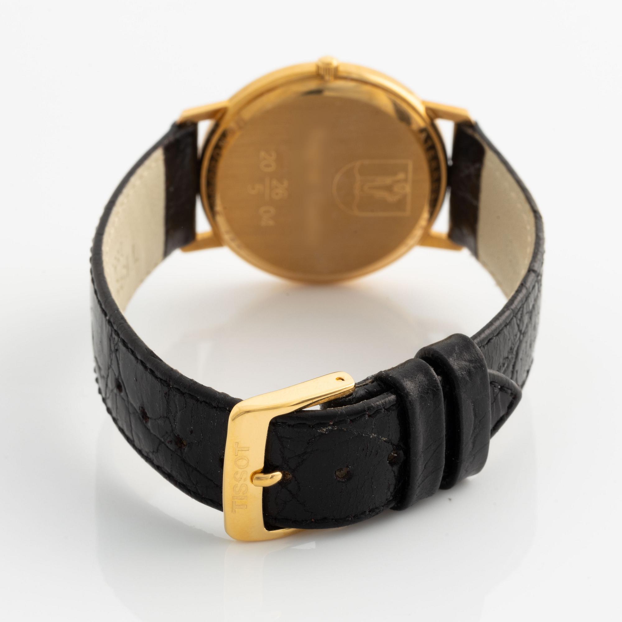 Tissot, wristwatch, 33 mm.