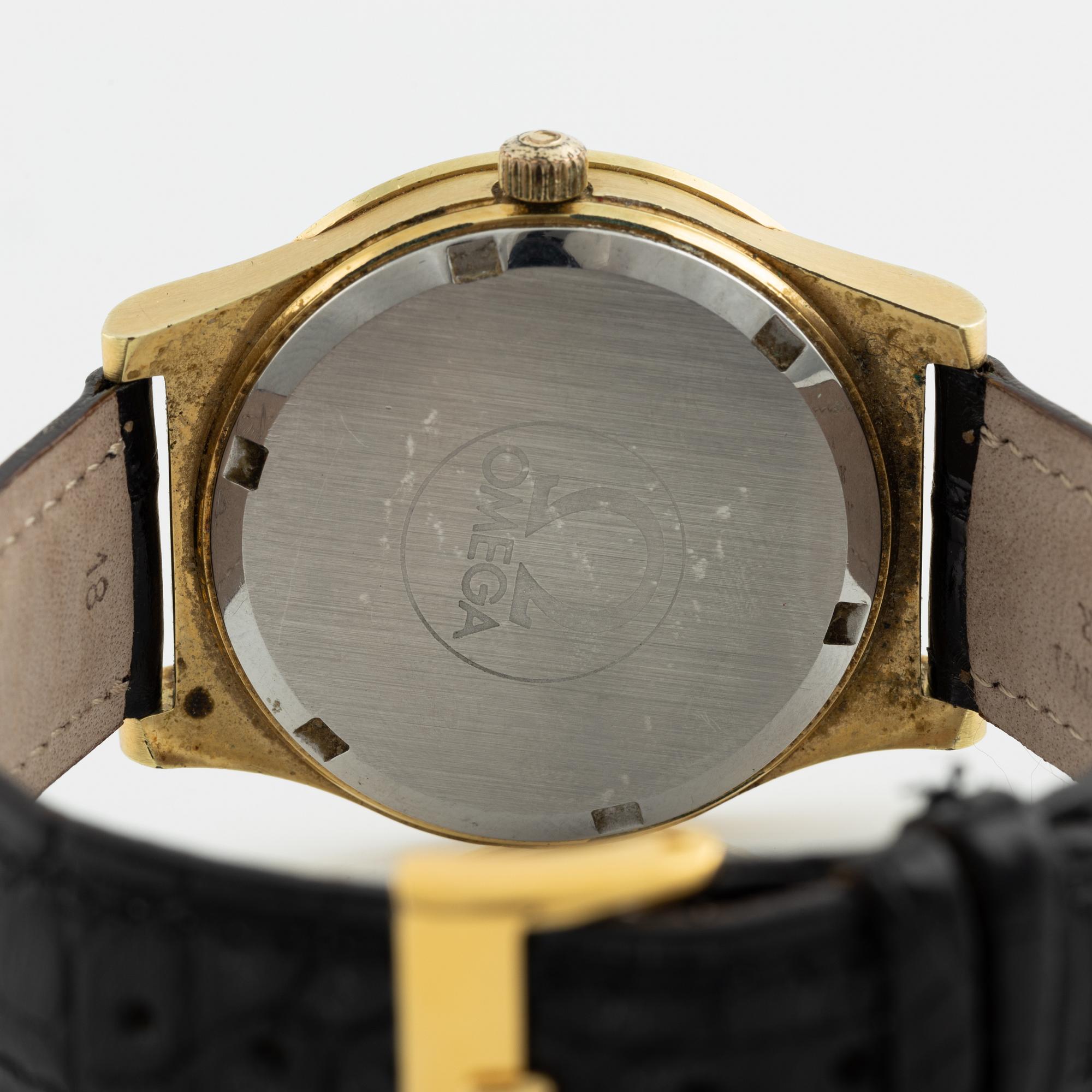 Omega, Geneve, wristwatch, 36 mm.