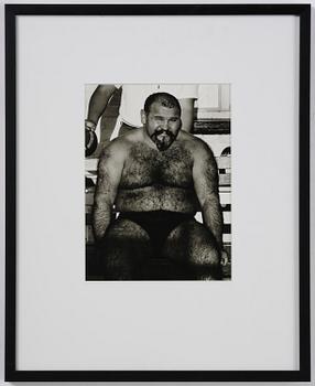 Christer Strömholm, "Honest John, 'Muscle Beach', Santa Monica 1963".