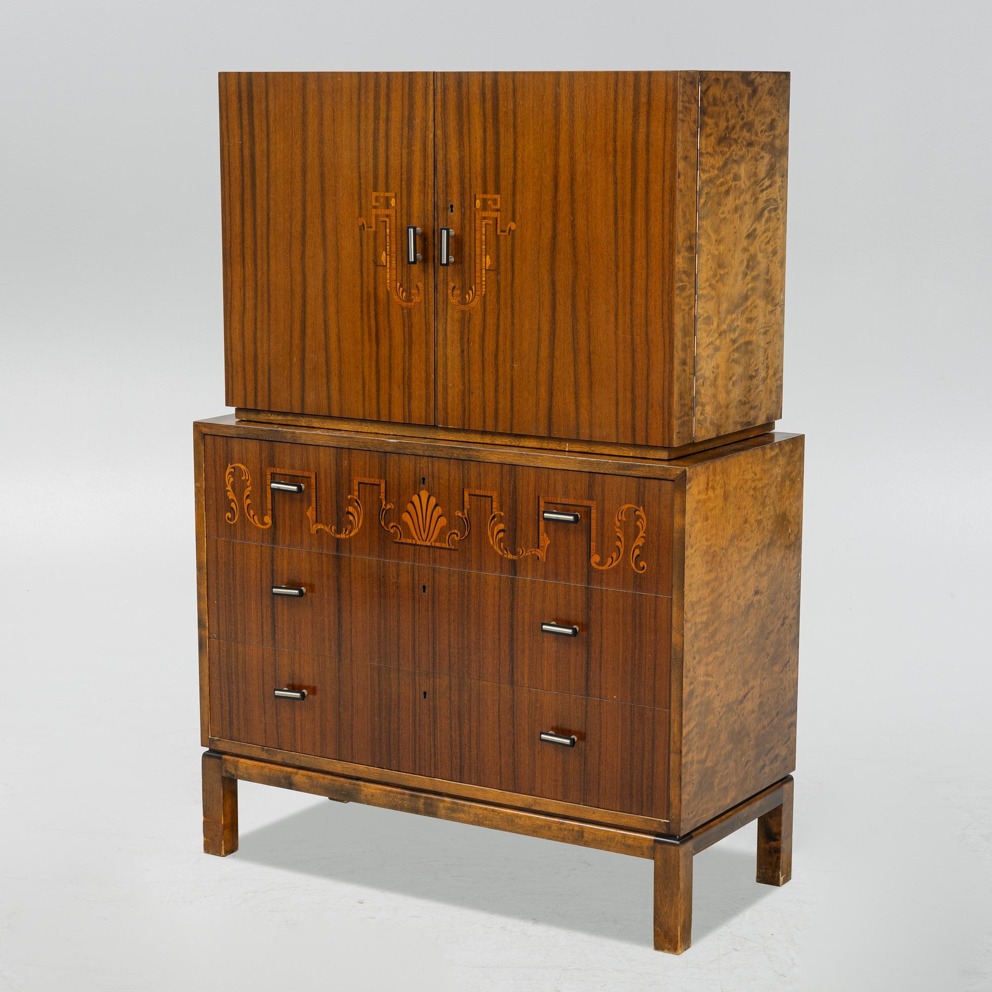 Skåp, funkis, 1930-tal.