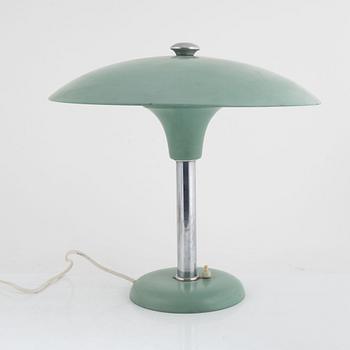 Max Schumacher, bordslampa, MWS (Metallwerk Werner Schröder) Lobenstein, Tyskland, 1930-tal.