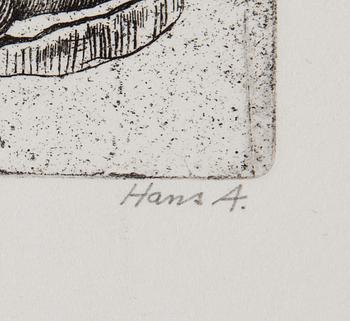 ETSNINGAR 6 st, b.la. Hans Wigert.