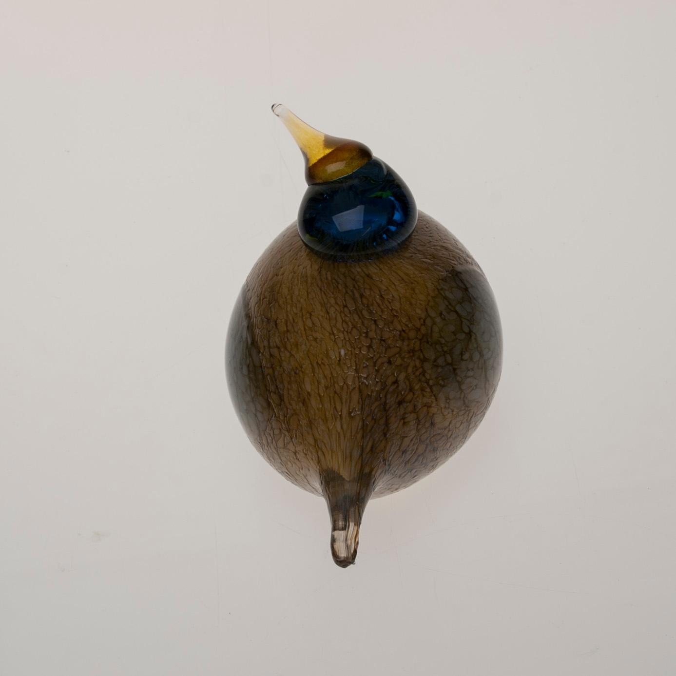 FIGURIN, glas, signerad O. Toikka, Nuutajärvi. I produktion från år 1996.