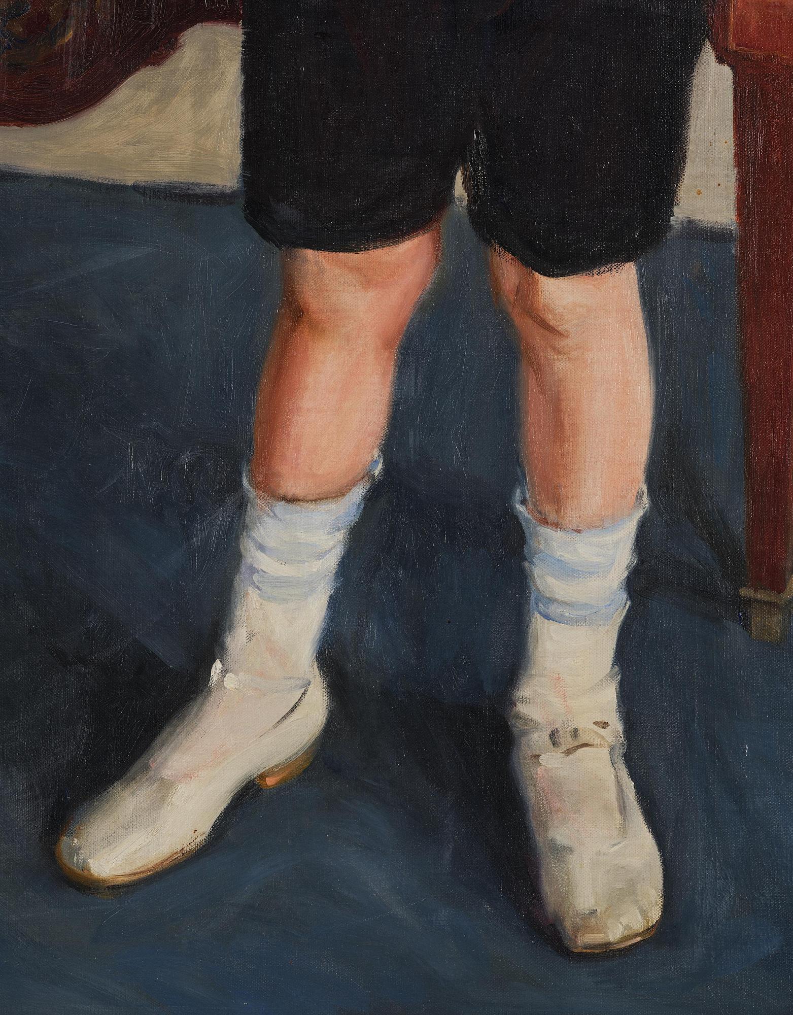 Louis Sparre, Nuori poika.