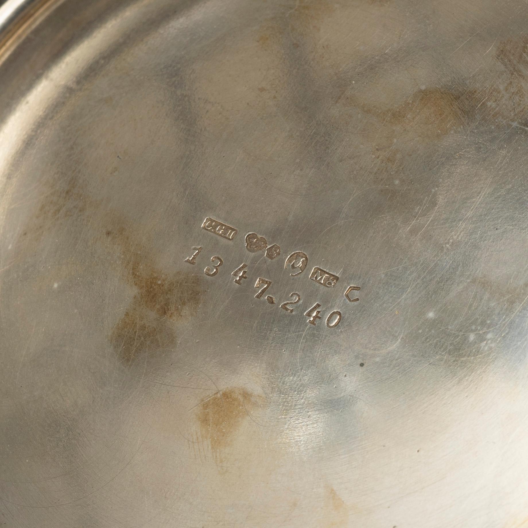 C.G. Hallberg, Bägare, silver, Stockholm 1938.