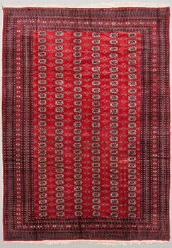 MATTA, old/semiantik, Bochara, part silk, ca 342 x 243 cm.