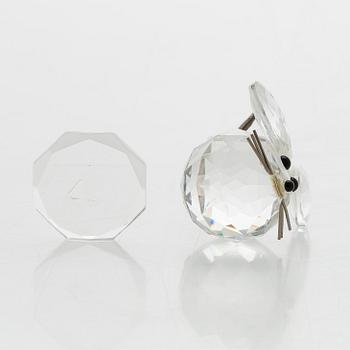 Swarovski, figuriineja, 8 kpl, lasia, 1900-luvun loppu.