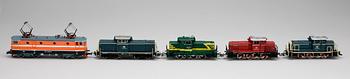 PARTI LOK, 5 delar, Märklin  H0, 1900/2000-tal.