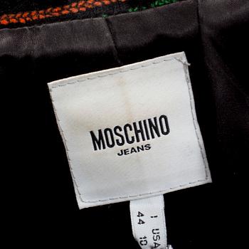 DRÄKT, Moschino Jeans, italiensk storlek 44.