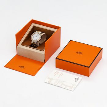 Hermès, Clipper, armbandsur, 34 mm.
