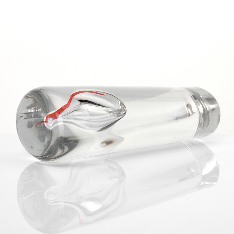 Bengt Edenfalk, a unique glass sculpture, Kosta Boda, Sweden.