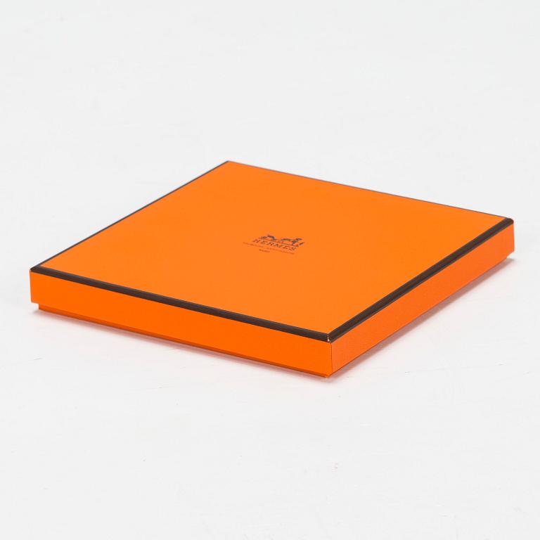 Hermès, A cotton scarf.