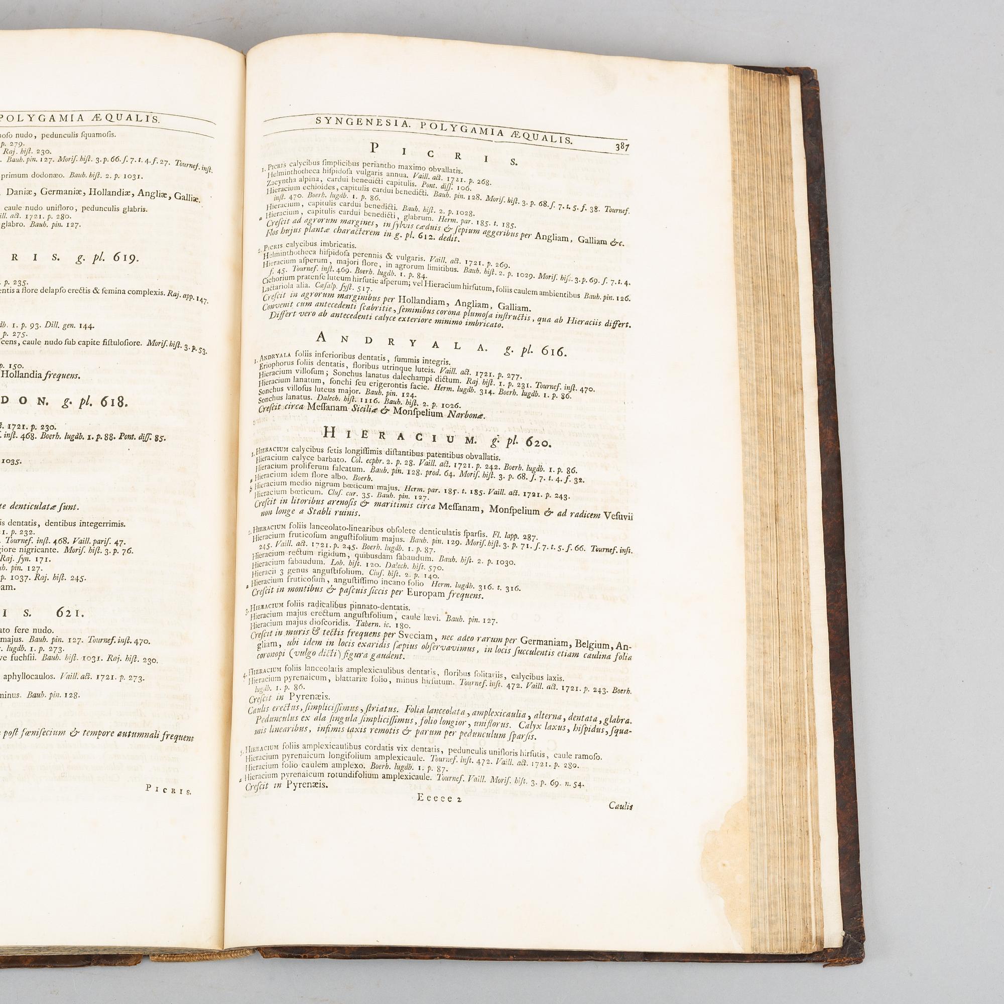 Hortus Cliffortianus, with 36 Botanical Plates.