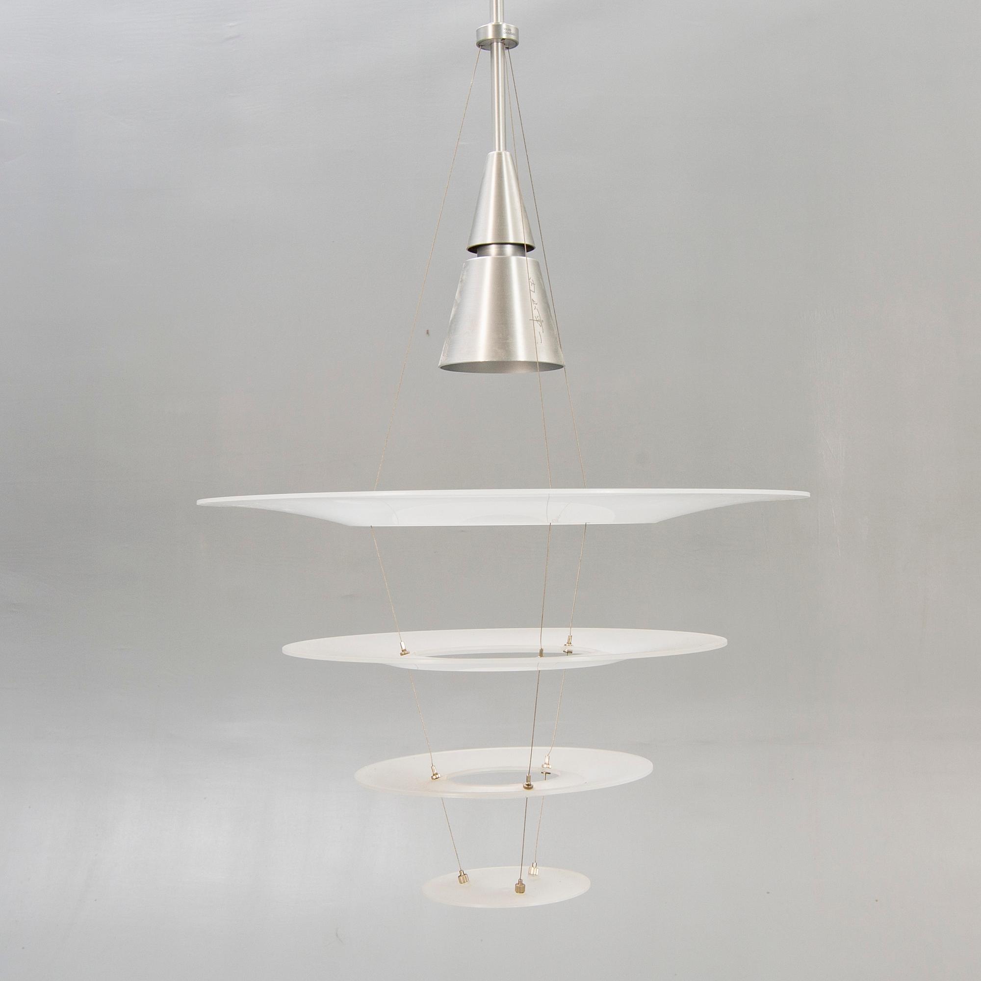 Shoichi Uchiyama, "Enigma" ceiling lamp, Louis Poulsen, Denmark.