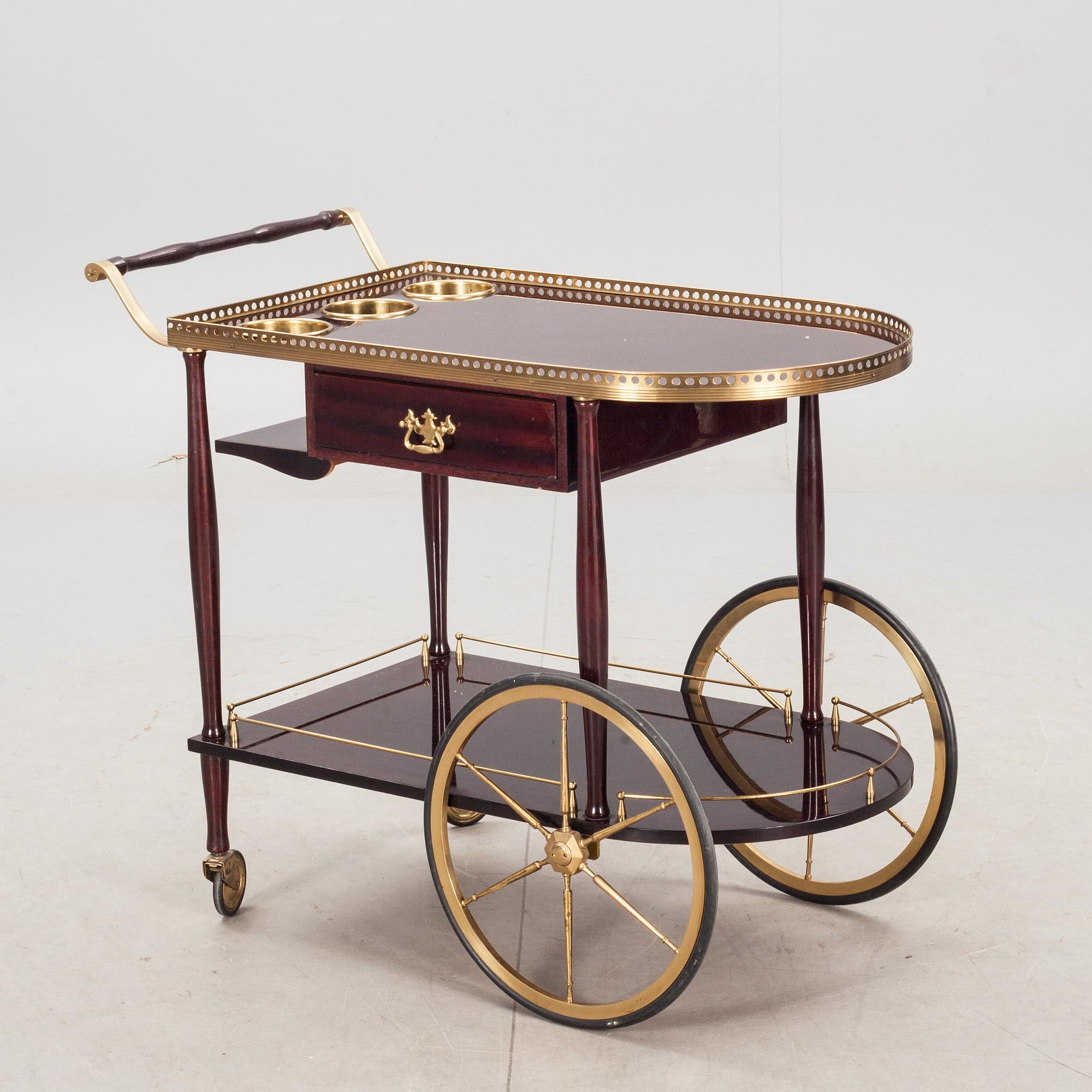 SERVERINGSVAGN, engelsk stil, 1900-tal.