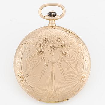 Ch. F. Tissot & Fils, pocket watch, 50 mm, hunter case.