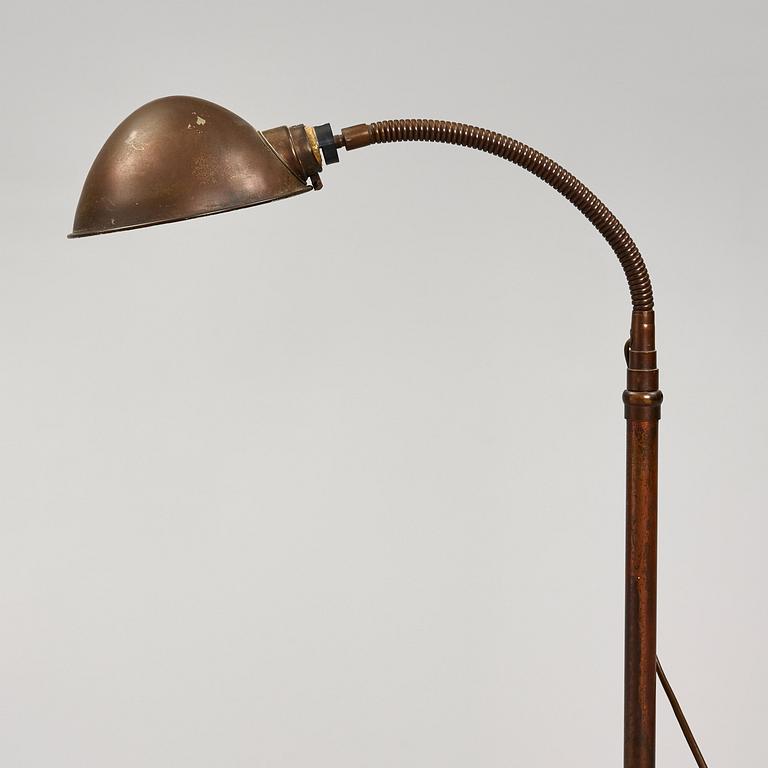 A Robert Schwartz & Bro floor lamp, first half of 20th century, USA.