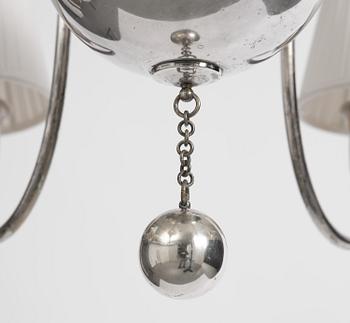 Elis Bergh, a Swedish Grace ceiling lamp, C.G. Hallberg, Stockholm, 1920s.