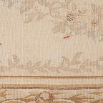 Rug, Aubusson style, early 20th century, approx. 270 x 180 cm.