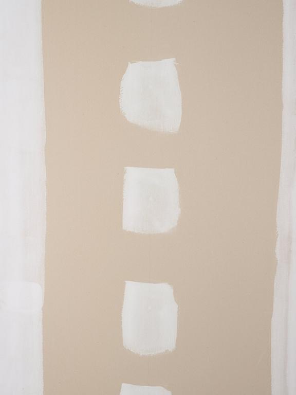 Clay Ketter, 'White over grey wall painting'.