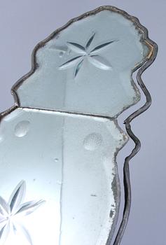 SPEGELLAMPETT, delvis barock, 1700/1800-tal.