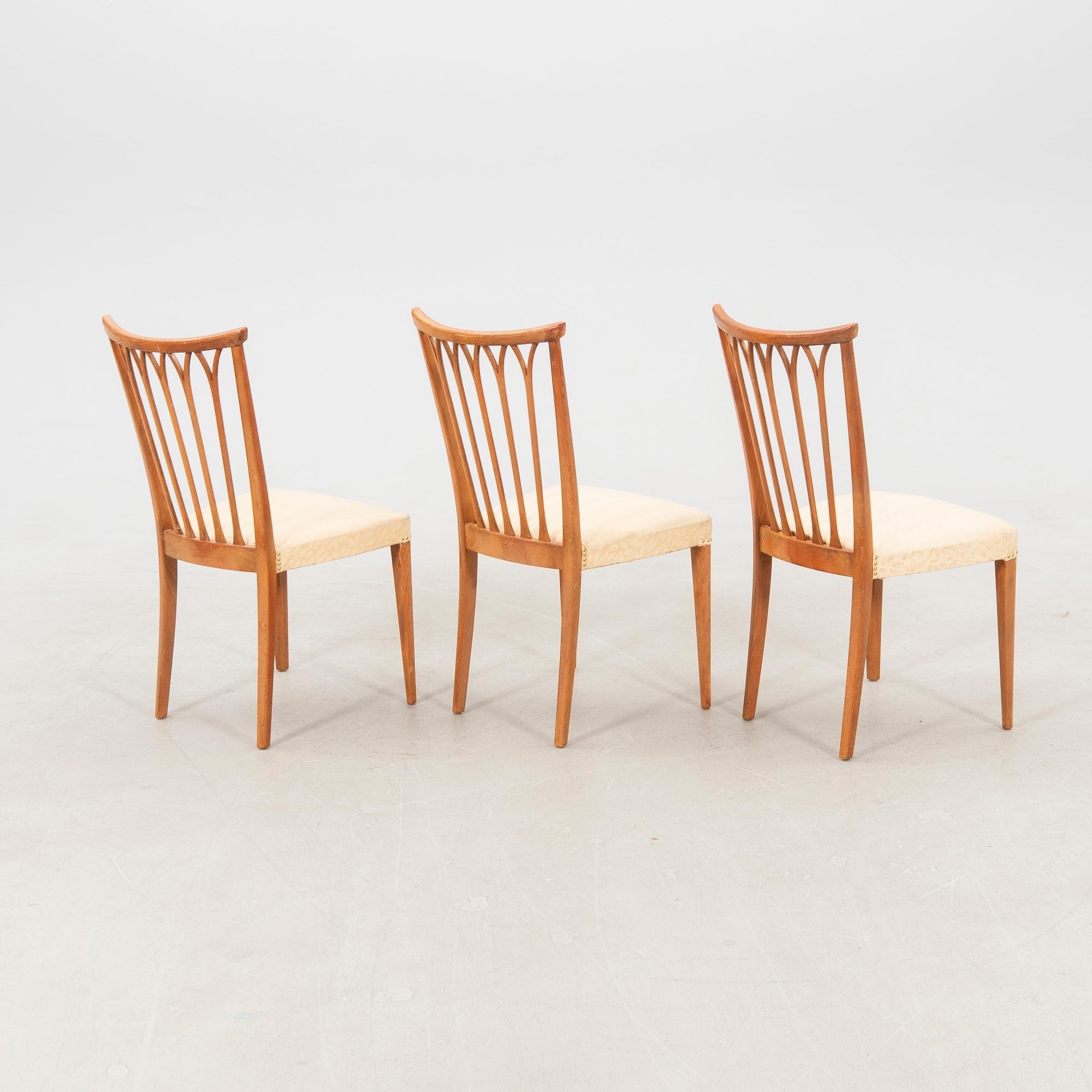Stolar 6 st 1940-tal Swedish Modern.