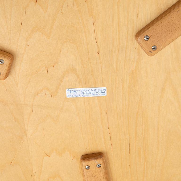 Bruno Mathsson, coffee tables, 2 pcs, "Annika", Karl Mathsson, Värnamo, 2008.