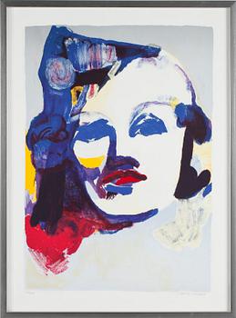 Cecilia Sikström · CECILIA SIKSTRÖM, färglitografi, sign och numr 34/175.