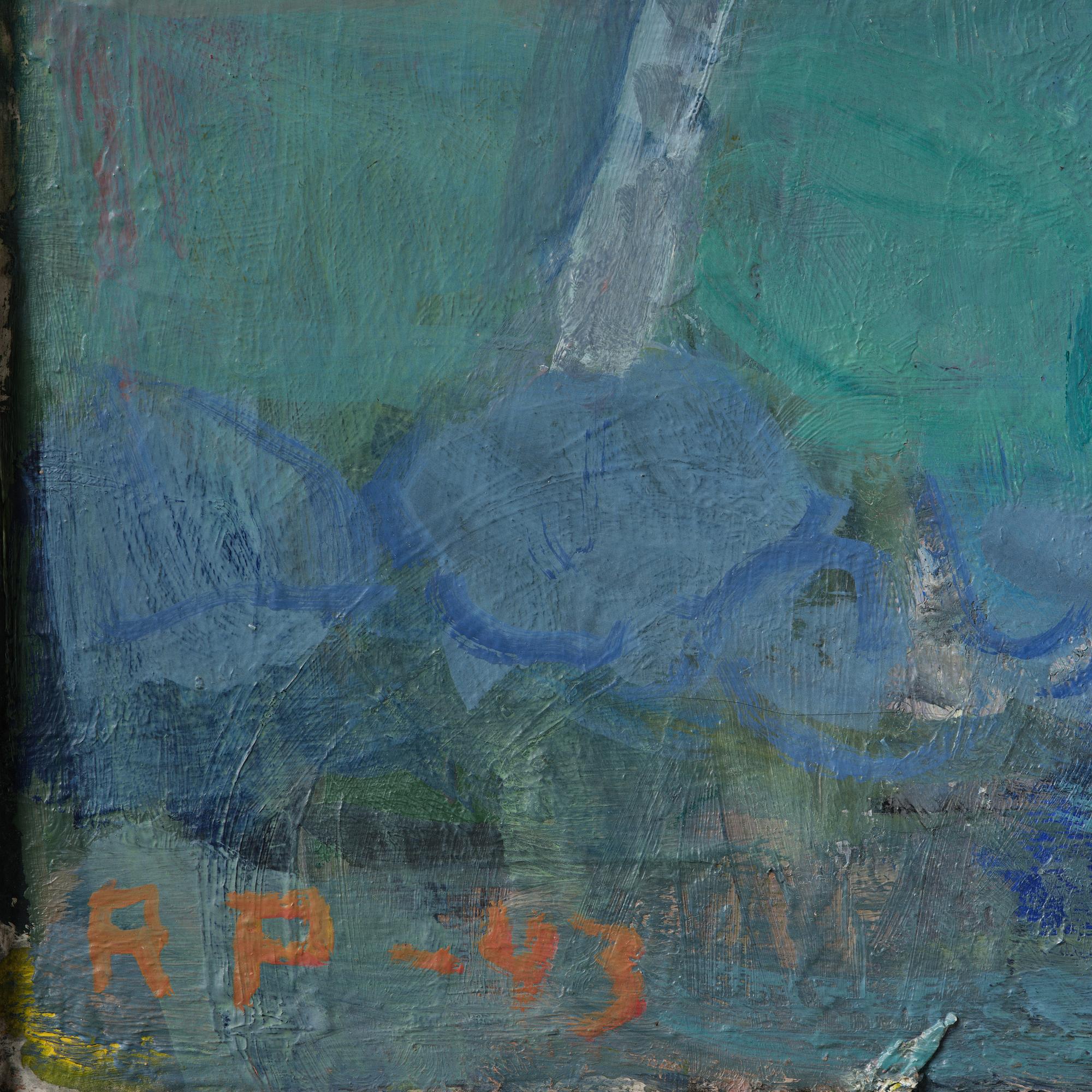 Ragnar Person, Landscape with House.