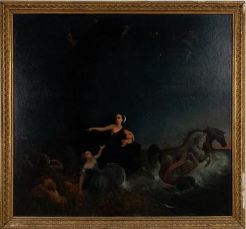 Unknown artist, 19th century, Mythological motif.