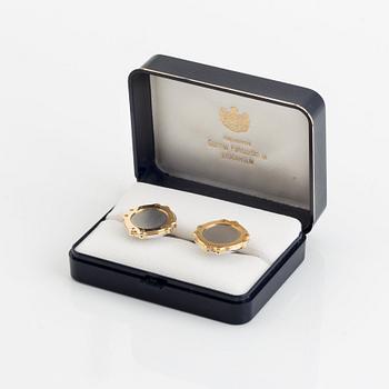 Chopard, St Moritz, cufflinks, ca 2000.