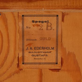 SPEGEL MED KONSOLBORD, rokokostil, 1900-talets mitt.