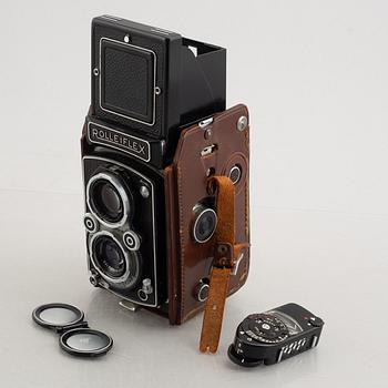 Rollieflex, medium format camera, 1960s.