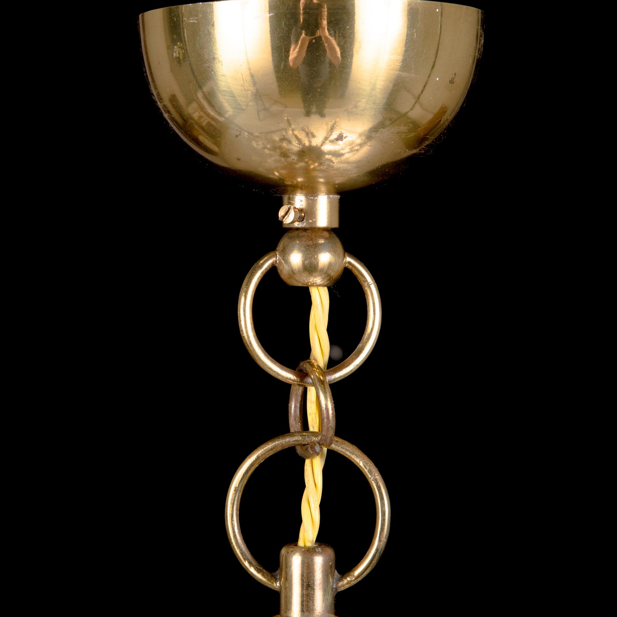 Paavo Tynell, a mid-20th century '1487/6' chandelier for Idman.