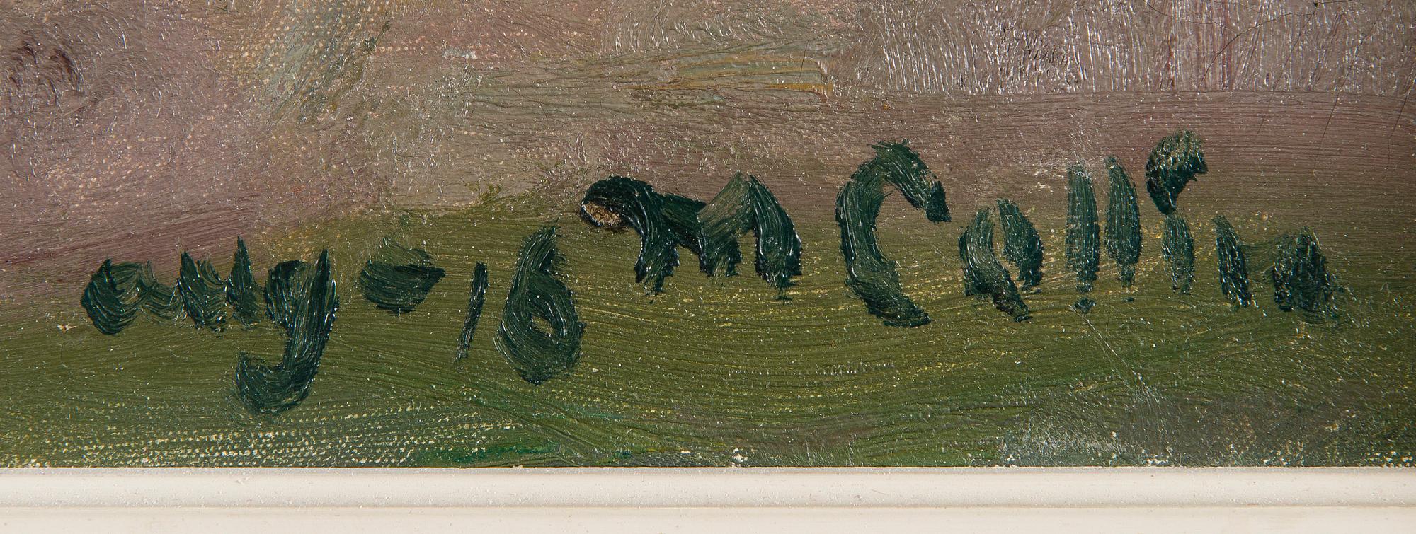 Marcus Collin, Landscape with a Castle.