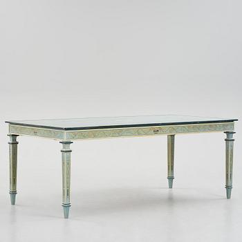 Carl Malmsten, a grand Swedish Grace dining table, cabinetmaker Albin Johansson, Stockholm, for Villa Kvikkjokk, 1927.