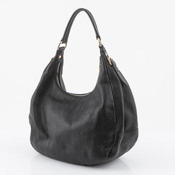 Prada, väska, svart läder.