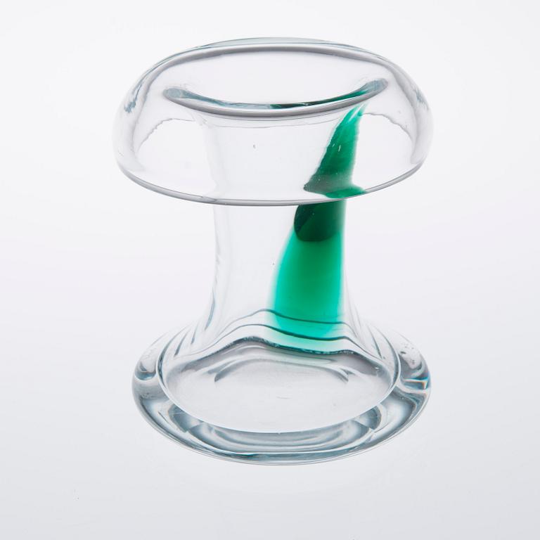 KONSTGLAS, "Hurricane 1348", signerad Tamara Aladin, Riihimäen Lasi Oy.