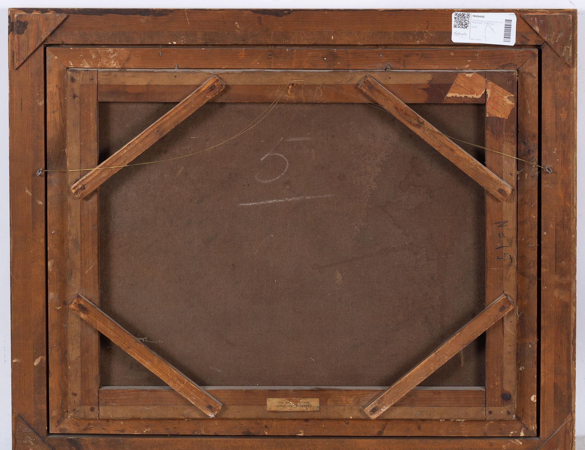 Jean-Jacques Lagrenée, efter,"La Mélancolie", 17/1800-tal.