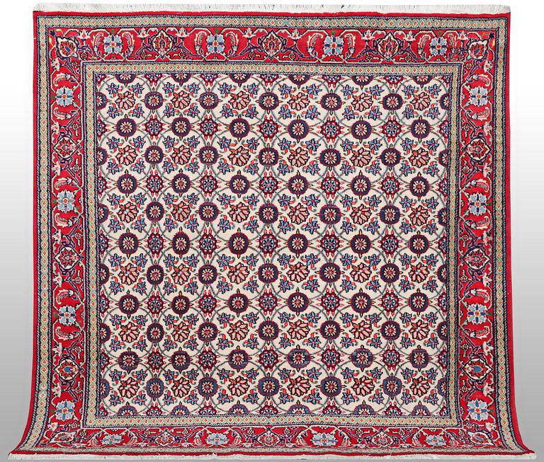 A rug, Veramin, ca 200 x 195 cm.