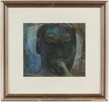 HANS VIKSTEN, Pastel, signed and dated -53.